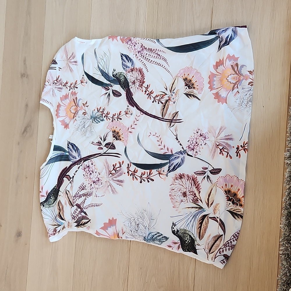 Womens Ted Baker Print Top Size 3